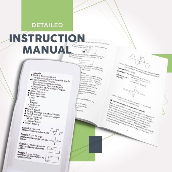 Catiga CS-229 Scientific Calculator With Graphic Functions & Over 360 Features - Picture 6 of 9